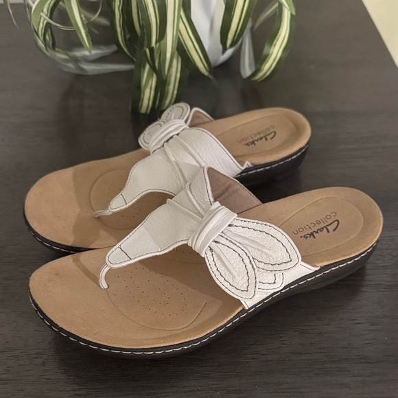 Clarks Women's Laurieann Rae Adjustable Strap Sandals Women's Size 6 - Picture 1 of 5